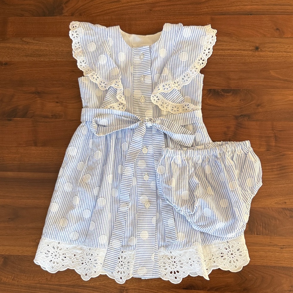 Oscar de la Renta toddler dress with Bloomers